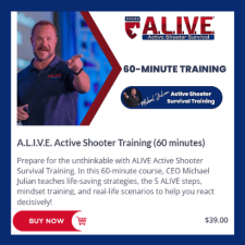 60-Minute Signature Course - A.L.I.V.E. Active Shooter Survival Training