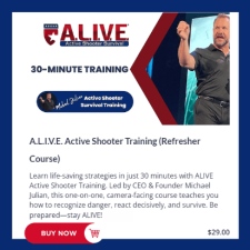 30 Minute A.L.I.V.E. Active Shooter Training Refresher Course 